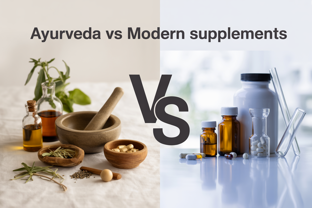 “Ayurveda vs Modern Supplements: Which Is More Effective?”