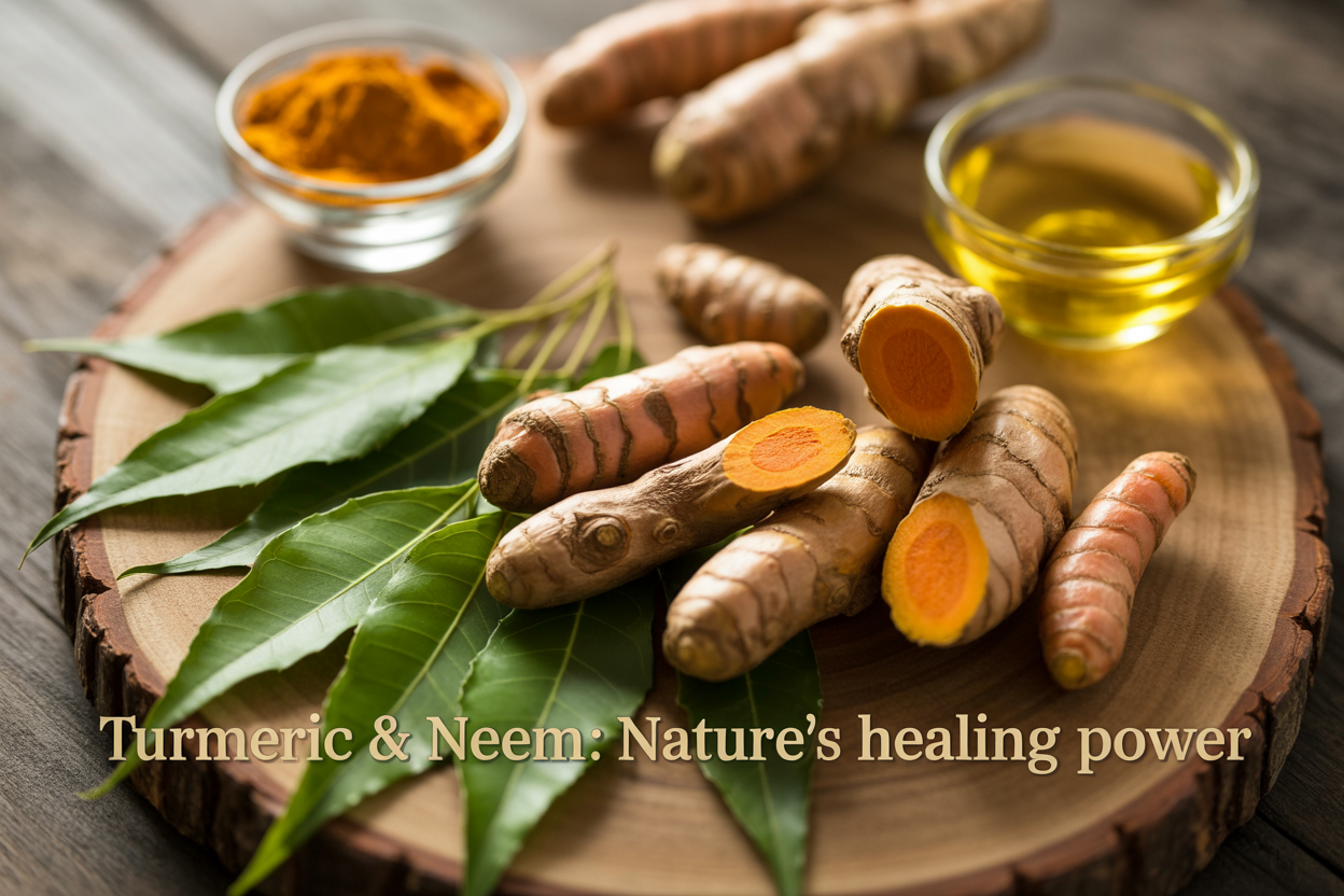 Turmeric, Neem
