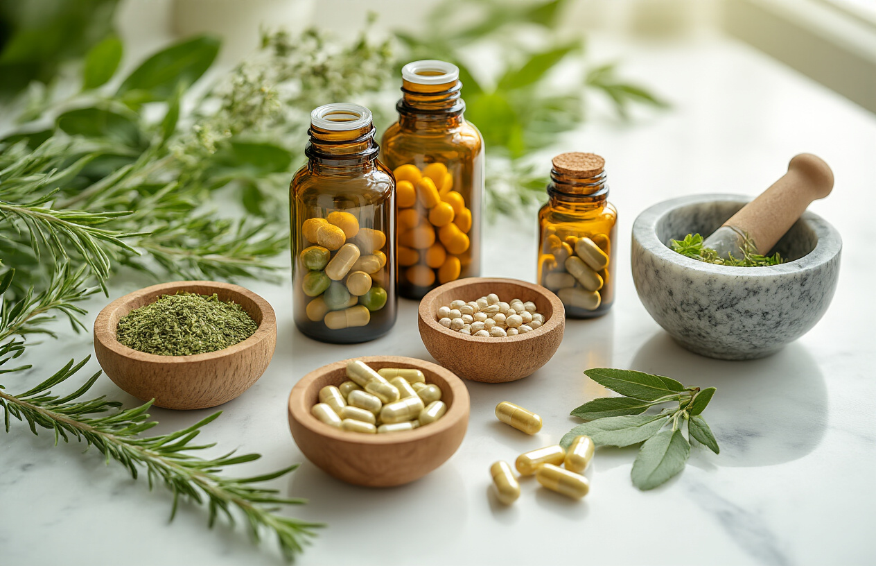 Herbal Supplements and Nutrients for Hair Health