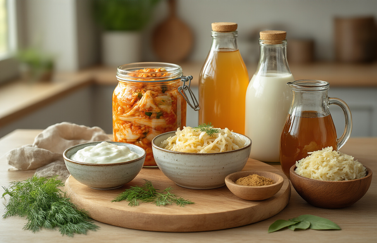 Fermented Foods and Probiotics for Gut Health