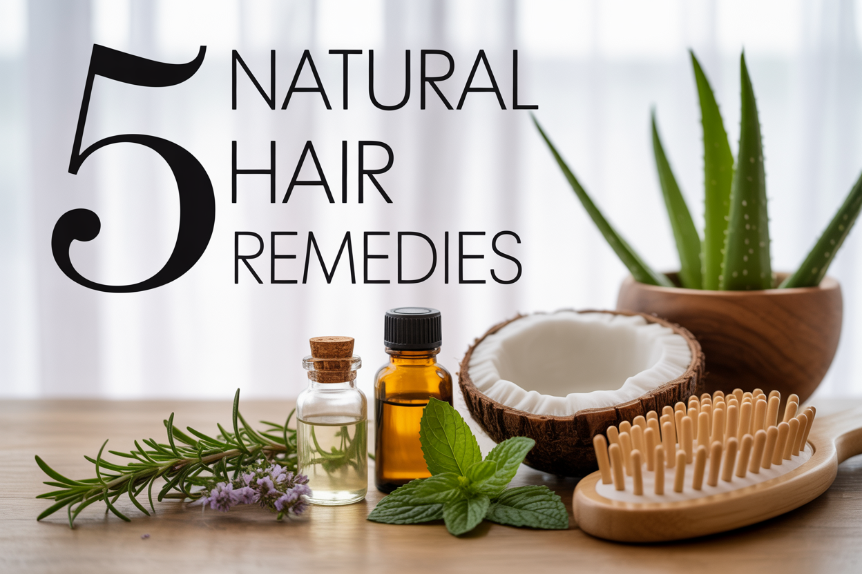 5 Natural Remedies for Hair Fall That Actually Work